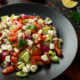 REFRESHING: “SHOPSKA SALAD”